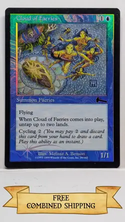 Cloud of Faeries Urza's Legacy Foil - Image 1