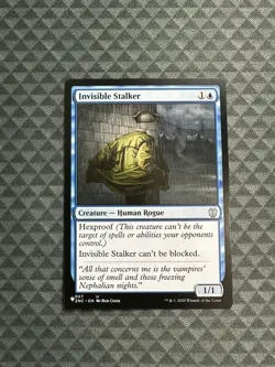 MTG Invisible Stalker #027 Uncommon *The List Reprints (LIST) - Image 1