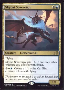 Skycat Sovereign Ikoria: Lair of Behemoths - Magic MTG NM - Image 1