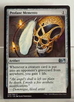 Magic the Gathering - Profane Memento #226 2015 (M15) - Image 1