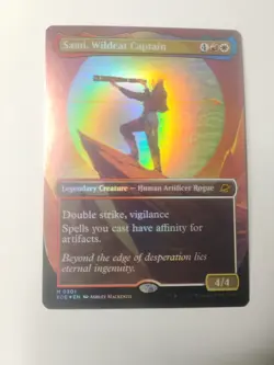 Sami, Wildcat Captain - Foil - Borderless M MTG Edge of Eternities M/NM, Eng - Image 1