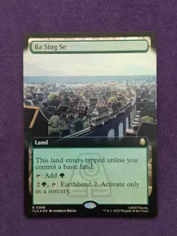 Ba Sing Se - FOIL - EXTENDED ART MTG Avatar: The Last Airbender NM (0388) - Image 1