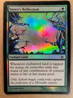 MTG 1x FOIL Dawn's Reflection Fifth Dawn Pauper Modern Magic the Gathering x1 HP - Image 1