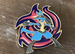 Pokemon TCG - Lucario VSTAR Premium Collection Box: Lucario Pin - Image 1