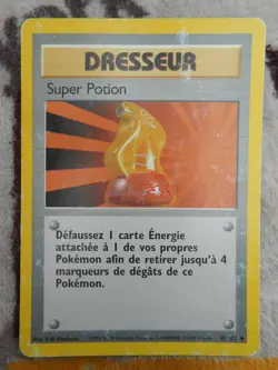 SUPER POTION (DRESSEUR) 90/102 - SET DE BASE - WIZARDS - POKEMON - BON ETAT - Image 1