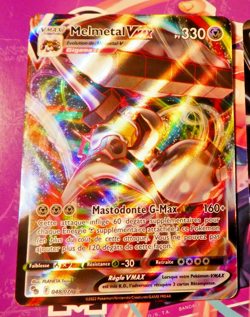 Pokemon Francais Card Holo Carte Melmetal Vmax 048/078 EB10.5 FR Mint 2022 - Image 1