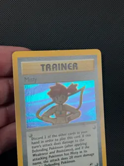 Pokemon Cards Misty 18/132 1ST EDITION Gym Heroes WOTC Holo Rare - Image 5