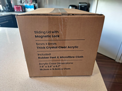 TCG Acrylic Display Case Pokemon Elite Trainer Booster Box Magnetic Lid - 3 Pack - Image 3