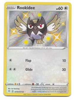 Rookidee SV101/SV122 Shining Fates: Shiny Vault Holo Pokemon TCG - NM - Image 1
