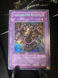 Yugioh! MP Thousand-Eyes Restrict - MC1-EN004 - Secret Rare - Limited Edition Mo - Image 1