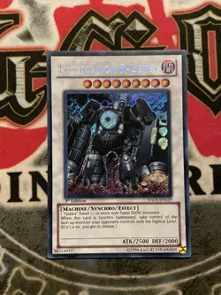 Yugioh Locomotion R-Genex HA03-EN029 Secret Rare 1st Ed LP - Image 1