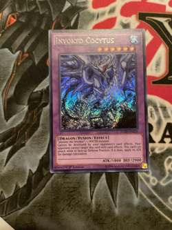 Yu-Gi-Oh! Invoked Cocytus (NM) 1st edition Secret Rare FUEN-EN029 - Image 1