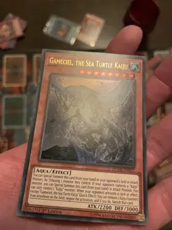 YUGIOH GAMECIEL THE SEA TURTLE KAIJU DUDE-EN037 1ST ULTRA NM - Image 1