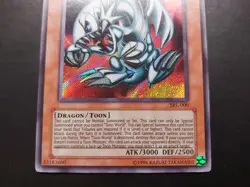 Yugioh - Blue-Eyes Toon Dragon SRL-000 Secret Rare - Image 3