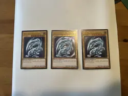 3 Blue Eyes White Dragon OP28-EN001 Ultimate OTS Tournament Pack 28 (Ships Today - Image 1