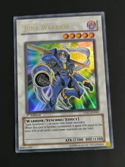 Junk Warrior - 5DS1-EN041 - Ultra Rare 1st - VLP Yugioh - Image 1