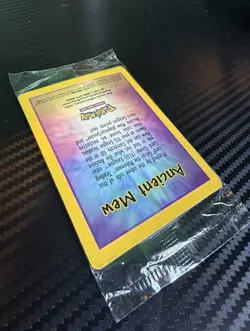 Ancient Mew Pokemon sealed Movie Promo Double Holo Foil Rare 1999-2000 Card - Image 4