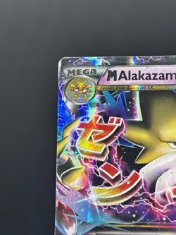 M Alakazam EX 26/124 XY Fates Collide Holo Ultra Rare Pokemon Card MP - Image 2