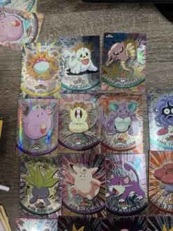 Pokemon Topps Chrome lot Vintage MINT/NEAR MINT holo Foil Cards - Image 1