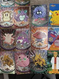 Pokemon Topps Chrome lot Vintage MINT/NEAR MINT holo Foil Cards - Image 3