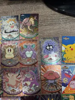 Pokemon Topps Chrome lot Vintage MINT/NEAR MINT holo Foil Cards - Image 4