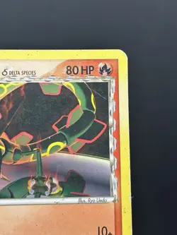 Rayquaza 26/110 Delta Species Non Holo Rare EX Holon Phantoms Pokemon Card - MP - Image 3