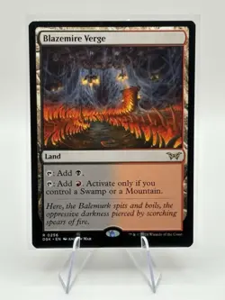 Blazemire Verge - Duskmourn (DSK) - MTG Rare #256 | Regular Card - Image 2