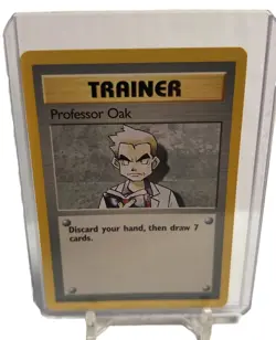 1999 Pokemon Trainer Professor Oaks 88/102 Card NM - Image 1