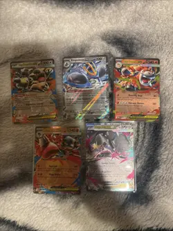 Pokemon TCG 5 Card Lot All EX. See Photos For Individual Cards.? - Image 1