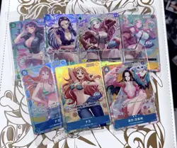 One Piece TCG EXCLUSIVE Asia Mini Tin Vol 2 Set of 6 Promo Foil Cards (SEALED) - Image 1
