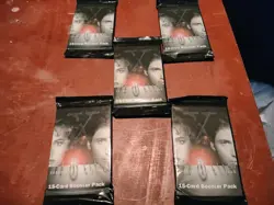 1996 X-Files Collectible Card Game 5 Booster Packs Brand New Sealed 75 CARDS! #1 - Image 2