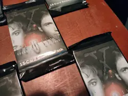 1996 X-Files Collectible Card Game 5 Booster Packs Brand New Sealed 75 CARDS! #1 - Image 4