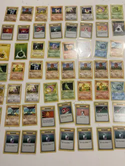 Lot of 56 Pokemon 1999 Base Set Shadowless Cards- Near Mint/ Light Play LOT #21 - Image 5