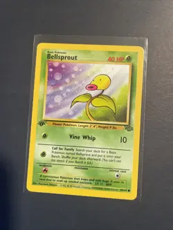 Bellsprout - 49/64 - 1st Edition Jungle - Common - Pokemon Card - NM - Image 1