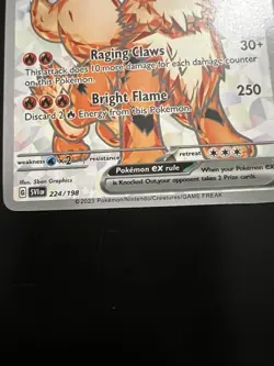 Pokemon TCG Arcanine EX Card 224/198 SV01 Scarlet & Violet Base Set - Image 2