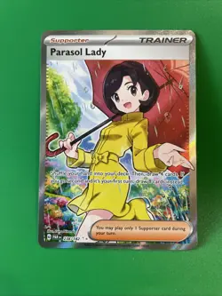 Parasol Lady - 238/182 - Pokemon Paradox Rift Full Art Ultra Rare Card NM - Image 1