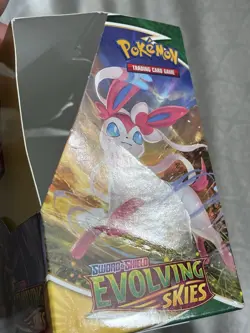 EMPTY BOX- Pokemon TCG Sword & Shield Evolving Skies Booster Box -NO CARDS - Image 2