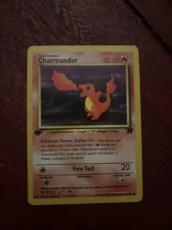 1st Edition Charmander 50/82 - Team Rocket - Pokemon Card - MP - Image 1