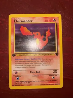 1st Edition Charmander 50/82 - Team Rocket - Pokemon Card - MP - Image 2