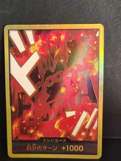 DON Card Monkey D Dragon PRB-02 [Gold Frame] THE BEST vol.2 One Piece Japan - Image 1