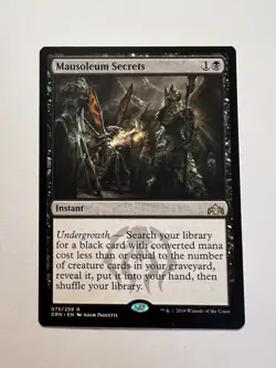 Mausoleum Secrets - MTG Guilds of Ravnica - NM - Image 1