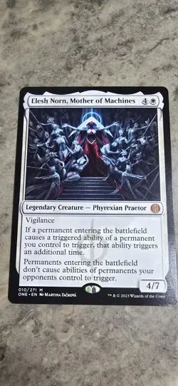 Elesh Norn, Mother of Machines Phyrexia: All Will Be One Regular Mythic MTG NM - Image 1