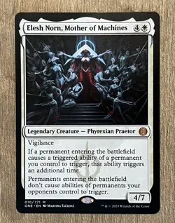 Elesh Norn, Mother of Machines - MTG - Phyrexia: All Will Be One (ONE) #10 - Image 1