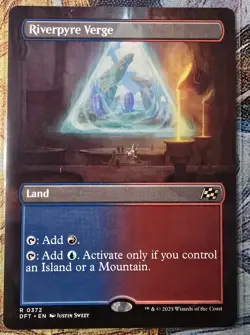 Riverpyre Verge (Borderless) Aetherdrift Regular, MTG, NM+ - Image 1