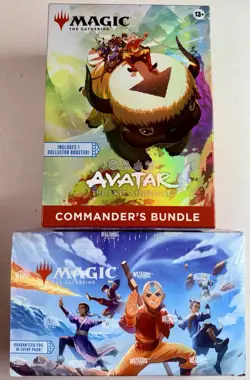 MTG - Avatar The Last Airbender Commander’s Bundle & Play Booster Box - Sealed - Image 1