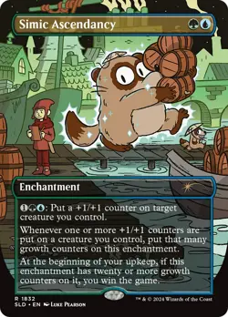 Simic Ascendancy (Rainbow Foil) [Secret Lair Drop Series] Foil Near Mint - Image 1