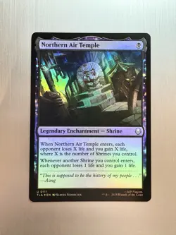 Northern Air Temple - 111 - MTG Avatar: The Last Airbender - Uncommon - FOIL - Image 1