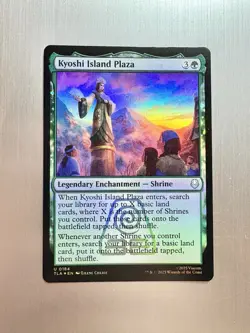 Kyoshi Island Plaza - 184 - MTG Avatar: The Last Airbender - Uncommon - FOIL - Image 1
