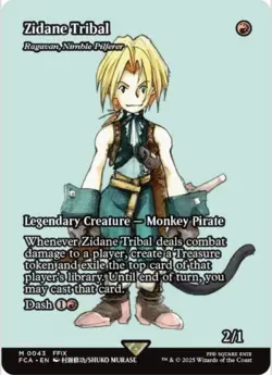 Zidane Tribal - Ragavan, Nimble Pilferer (Showcase, #43, NM) Final Fantasy (FCA) - Image 1