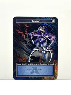 Skeleton Promo Alpha Investments Foil Sorcery Contested Realm Gothic Exclusive - Image 1